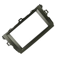 Marco De Panel Para Radio DVD Estéreo 2DIN De Coche En ABS Para Toyota Corolla 2008-2010 Negro Instalación De Kit De Marco - details 2