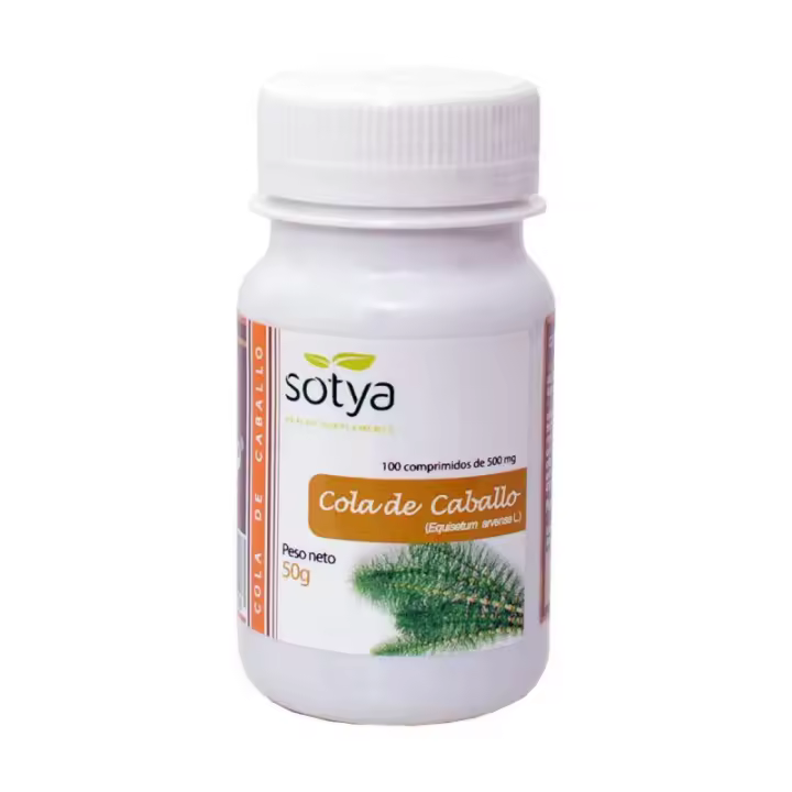 SOTYA COLA DE CABALLO 500 MG 100 UNIDADES - 1