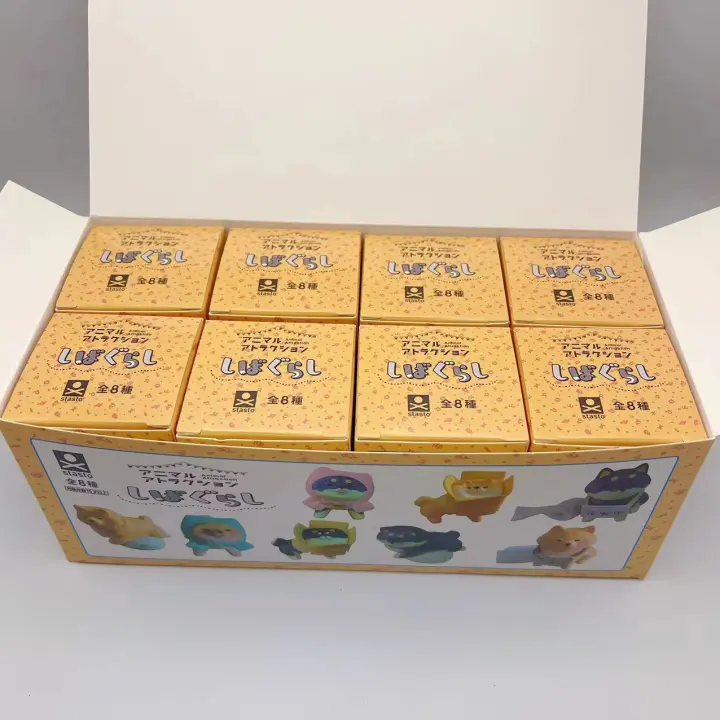 8pc Mini Edición Collar De Gato Y Perro Akita Shiba Inu Adorno De Escritorio Hecho a Mano Juguete Modelo Para El Hogar - 1
