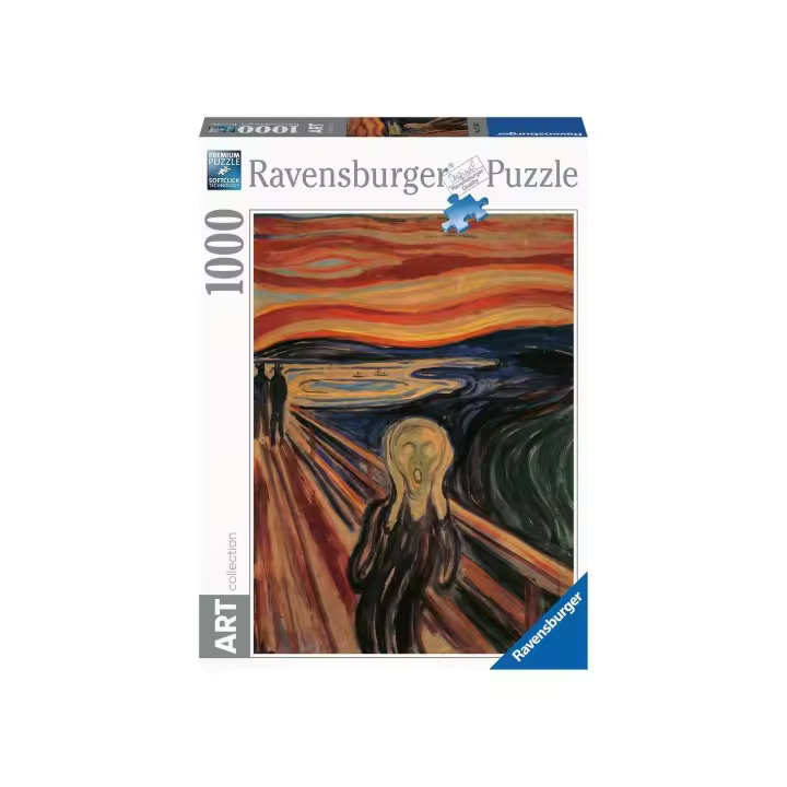 Ravensburger - El Grito. Edvard Munch. Puzzle 1000 piezas - 1