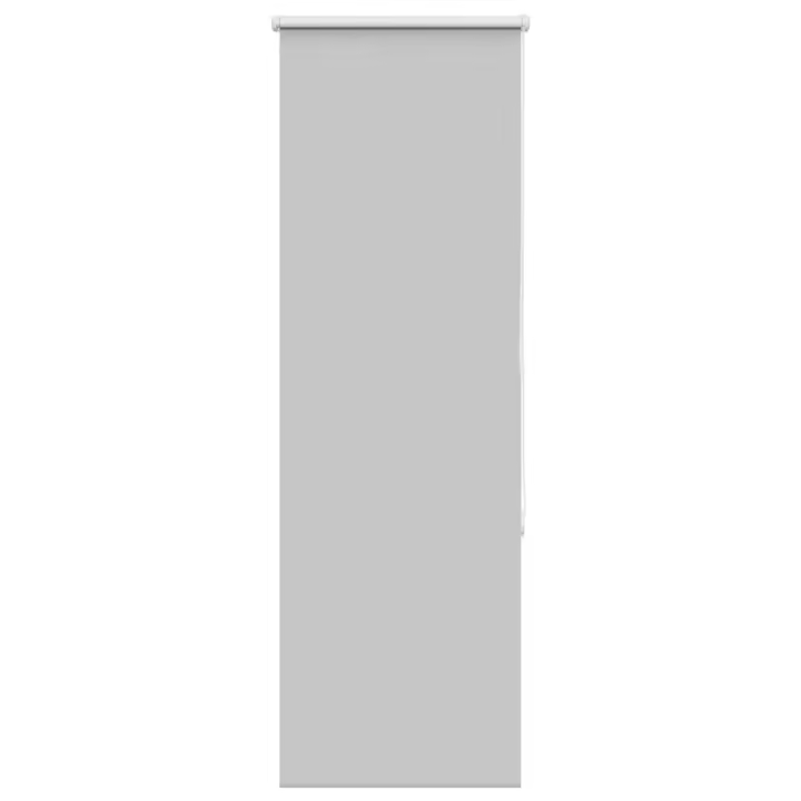 vidaXL Estor Enrollable Opaco gris claro 40x130 cm Tela Ancho 35,7 cm - 1