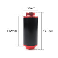 Filtro De Combustible Para Automóvil Reciclado 58mm AN6 AN8 AN10 Filtro De Gasolina Material De Aluminio Peso 0.65kg - details 4