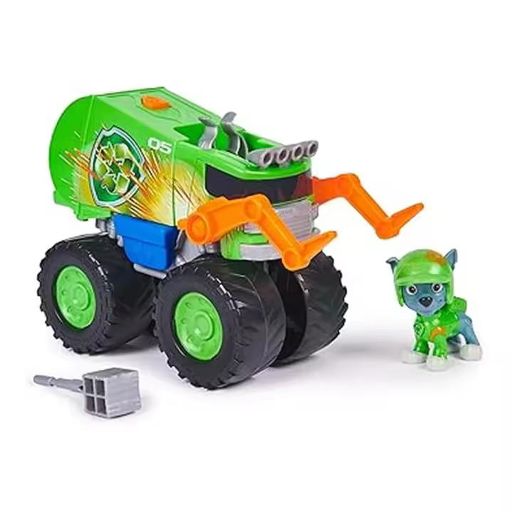 Patrulla Canina Pack Rocky Rescue Wheels y Camión Reciclaje con Proyectiles 6069331 - 1
