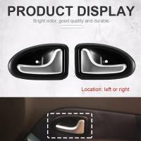 Manija De Puerta Interior Para Coche Mate Plata Adecuada Para Renault Clio 2000-2009 Izquierda Y Derecha Compatible Con 2/3-4/5 PUertas - details 0