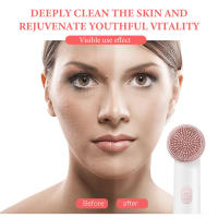 Nueva recomendación de producto: cepillo eléctrico para lavado facial de cerdas suaves para el hogar, limpiador de poros multifunción, resistente al agua, instrumento de limpieza con carga - details 1