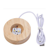 Lámpara De Noche LED USB Galaxia Cristal Ball Lámpara De Planeta 3D Luna Decoración Para Habitación Hogar Para Niños Regalos De Cumpleaños - details 6
