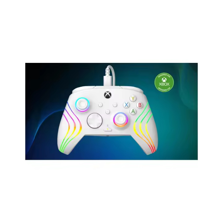 Afterglow Wave Wired Controller · White - Mando para XBOX - 1