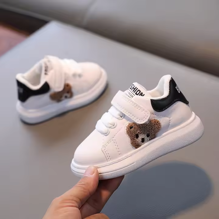 Zapatillas De Deporte Para Bebés Oso Panda Niños Y Niñas Todoterreno Transpirables Cordones De Cierre Estilo Moda Primavera Verano Otoño Invierno Material Superior PU - 1