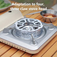 Anillo Antiviento De Cocina Para Camping Y Picnics Resistente Al Viento Y Alta Temperatura Cassette De Acero Inoxidable Para Estufas Portátiles - details 3