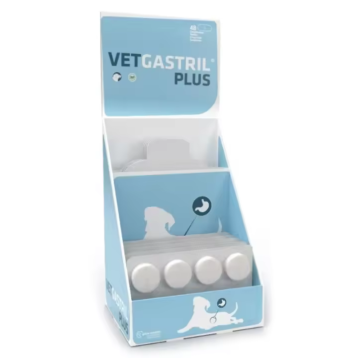 VetGastril Plus Comprimidos  Alimento complementario de ayuda ante desequilibrios gastrointestinales - 1