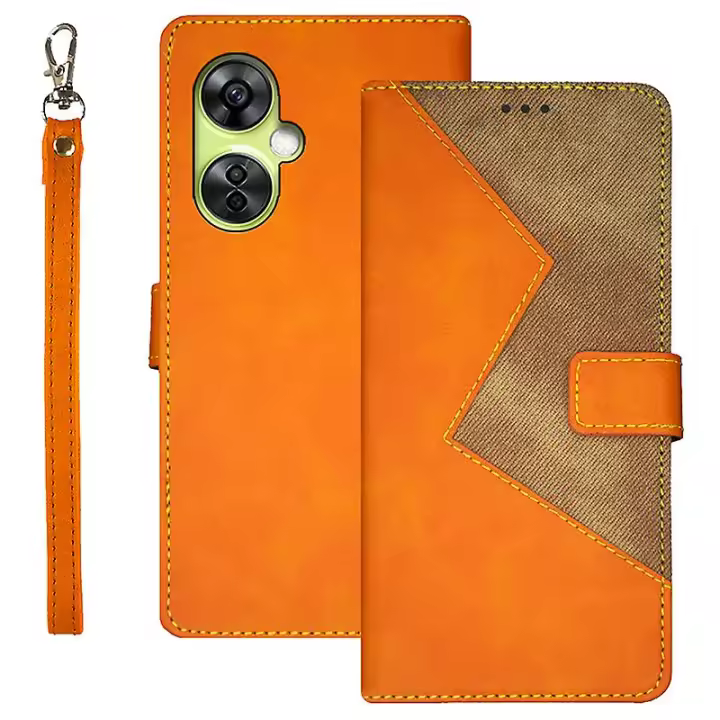 IDEWEI Para OnePlus Nord CE 3 Lite 5G/ Nord N30 5G Case with Ranuraspara Tarjetas DE LA Correa de cuero Cubierta Del Teléfono - 1