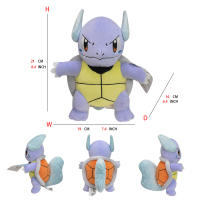 Peluche Wartortle Squirtle Muñeco De Peluche Cartoon Kawaii Para Regalo De Cumpleaños Para Niños Y Amigos Colección De Muñecos Rellenos De Algodón PP - details 2