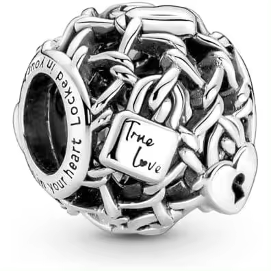 Pandora Charms Momentos-Candado y Valla - 1