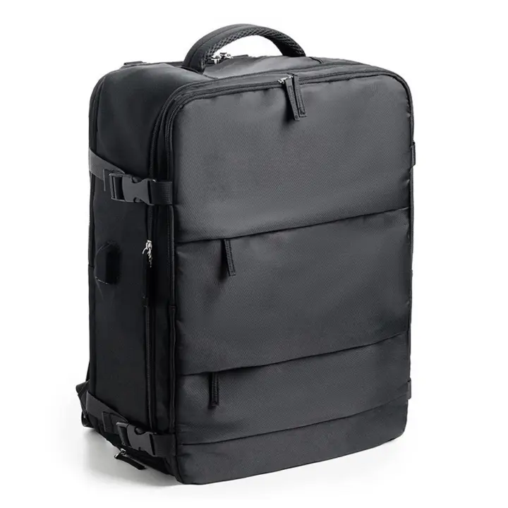 Mochila de Viaje para Cabina de Avión 45x32x20 para Vueling, EasyJet, Ryanair | Equipaje de Mano Impermeable y Espaciosa con Compartimento para Zapatos y Puerto USB|Mochila Antirrobo Multifuncional para Viajes y Escapadas - 1
