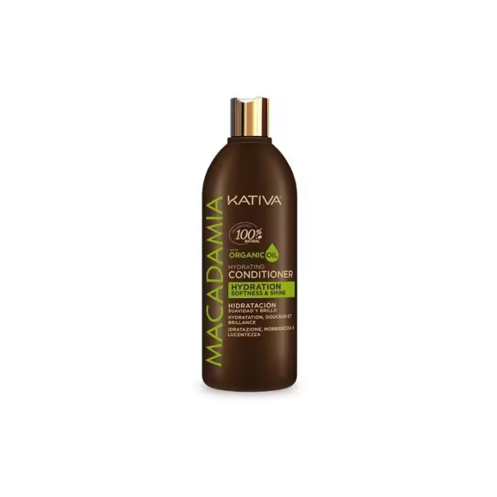 Champú Hidratante de Macadamia, Kativa, Hidratación Profunda, suavidad y brillo. - 1