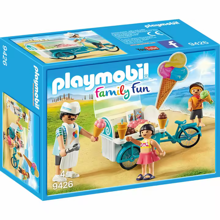 PLAYMOBIL 9426 CARRITO DE HELADOS FAMILY FUN - 1