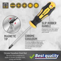 Juego De Destornilladores Magnéticos 43 Piezas Con Estuche Incluye Slotted Phillips Hex Pozidriv Torx Y Herramientas De Precisión Para Hombres - details 3