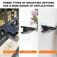 Lámpara Solar LED Para Jardín Exterior Recargable Con Sensor De Movimiento Y Clavija Impermeable Para Decoración De Paisaje Y Muralla Camping - details 4