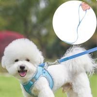 Harnés Para Perros De Correa Reflectante Y Transpirable Ajustable Ropa De Vestir Para Paseos Al Aire Libre Material De Poliéster - details 2