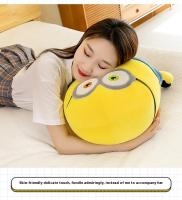 Almohada De Peluche Minion 30CM Color Amarillo Personaje De Película Suave Y Durable Regalo Ideal Para Cumpleaños De Niños - details 0
