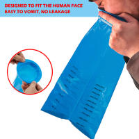 Bolsas De Vómito Desechables 1000ml Para Viaje Avión Síntomas De Enfermedad Bags De Náusea Para Niños Y Embarazadas - details 2