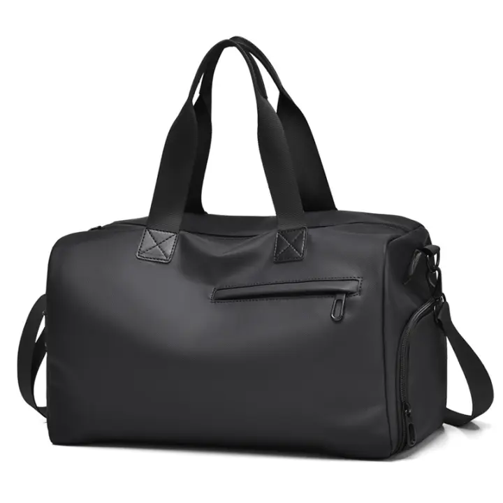 Bolsa de Deporte Bolsa Gimnasio para Hombre Mujer Grande Bolsa de Viaje con Zapatos y Compartimentos Húmedos Fin de Semana Viaje Bolsos Deportivos Fitness Gym - 1