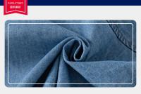 Camisa De Larga Manga Para Niños Estilo Académico Casual Moda Denim Primavera Otoño Unisex Material Algodón Y Poliéster - details 0