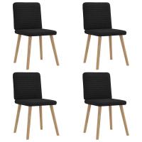 vidaXL Sillas de comedor 4 uds tela en color Gris nube/Gris oscuro/Crema y más | cómodas modernas ergonómicas para comedor cocina salón hogar - details 9