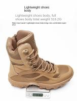 Botas De Desierto Para Hombre Antideslizantes Tácticas Impermeables Con Plataforma Botines De Motorbike Talla Grande Hasta 48 - details 5