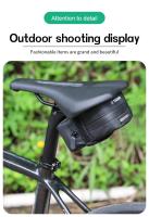 Bolsa De Bicicleta X-TIGER Mini 0.7L Portátil Impermeable Con Reflejante Para MTB Mountain Road Bike Kit De Herramientas Y Reparación - details 12