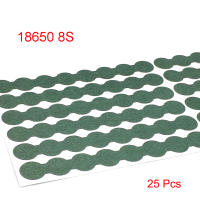25/100pcs Almohadillas Aislantes Para Baterías De Litio 18650 21700 Papel De Barley Insulante Para Packs De Baterías Y Electrodos Huecos - details 3