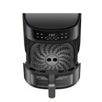 OstarkDom Freidora sin Aceite 5L, Panel táctil, Freidora de aire caliente, 5 L, 10 programas preestablecidos, Regulable hasta 200 ° C, Temporizador 60 minutos, Apagado automático, 1400W - details 8