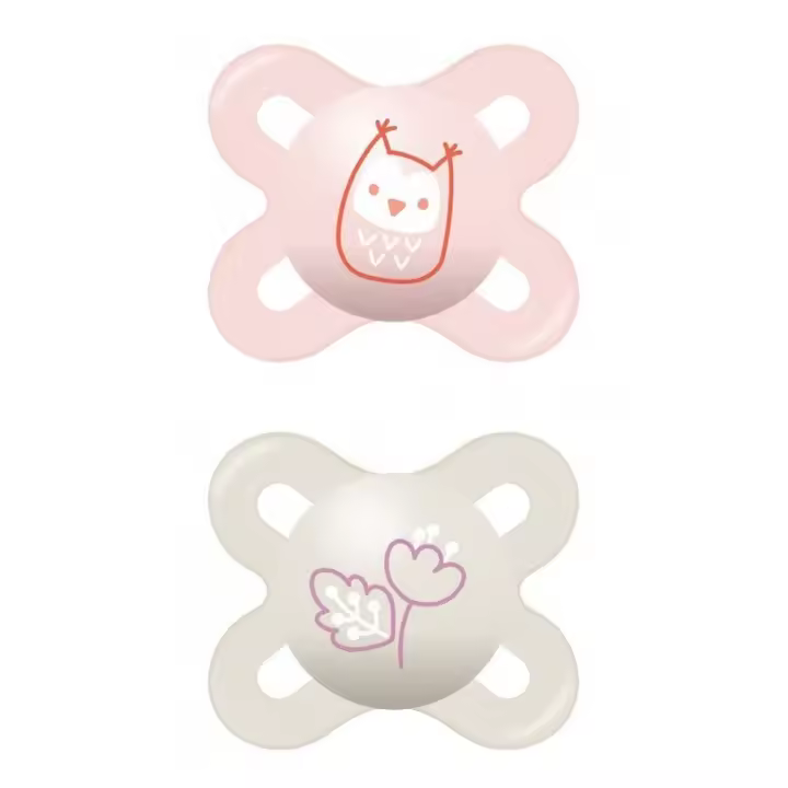 MAM Chupete Start Silicona 0-2M 2 Unidades Rosa ✅ Entrega 24/72h - 1