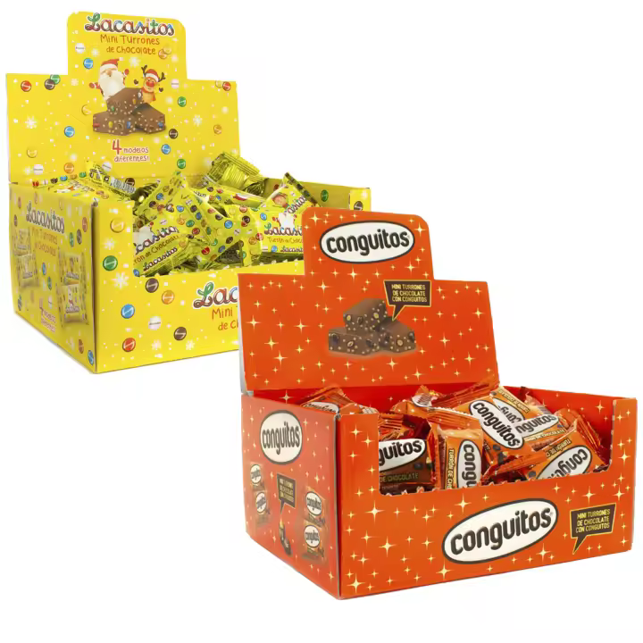 LACASA PACK DE LACASITOS Y CONGUITOS MINI TURRON TOLVA 2KG - 1