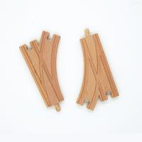 Accesorios De Pista De Tren De Madera Compatible Con Todas Las Marcas De Trenes Pista De Ferrocarril De Madera Para Juegos Educativos Para Niños Aged 4-6 - details 13