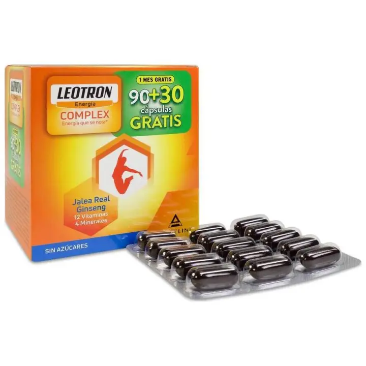 Leotron Complex Cápsulas 90 + 30 De Regalo 120 U - 1
