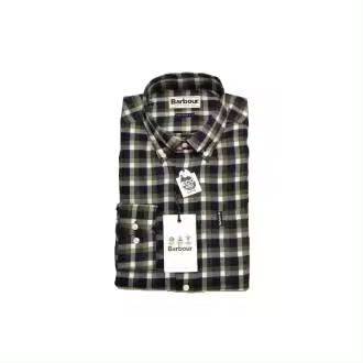 BARBOUR-WINTER CUADRADO CAMISA DE ALGODÓN CAMISA DE HOMBRE Home PROMO Camisa HOMBRE AI2020 - 1