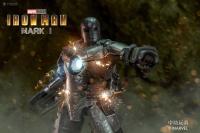 Figura De Acción Iron Man 1:10 ZD Toys Mark3 Tony Stark Armadura De Guerra 18cm Juguete De Colección Para Adolescentes Y Adultos - details 16