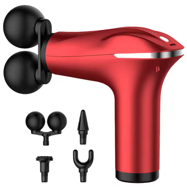 Tienda BIT Pistola de Masaje Muscular , Masajeadora Corporal con 6 NIVeles Ajustables, Potente, Ultra Silenciosa, 4 Cabezas de Masaje para Relajación, Recuperación y Alivio de Fatiga - 1
