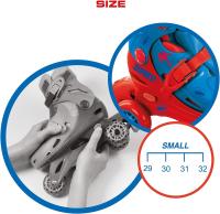 MONDO TOYS - MARVEL SPIDERMAN - PATINETE 3 RUEDAS EN LINEA SPIDERMAN - PATINETE AJUSTABLE - RUEDAS DE PVC - TALLA S/M 29/32 - REGALO PARA NIÑOS Y NIÑAS - SUPERDIVERTIDO - PRODUCTO OFICIAL - MR POPYE - details 1