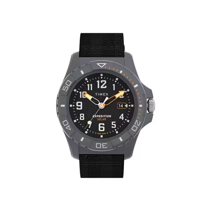 Reloj Timex Expedition Freedive Ocean con correa de tela reciclada de 46 mm TW2V40500 Timex - 1
