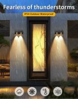 Luz Solar Exterior IP54 Impermeable Bombilla LED Automática Para Iluminación Nocturna Jardín Patio O Balcón Luz De Pared Contemporánea Solar Powered - details 5