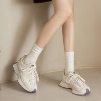 5 Pares De Calcetines Casuales Para Mujer En Color Sólido Transpirables Cómodos De Alta Calidad Deportivos Calcetines Femeninos - details 3