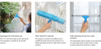 Juego Profesional De Limpieza De Ventanas 35cm Con Esponja Y Cepillo Para Ducha Y Puertas Set De Limpieza Para Ventanas Y Coches - details 1