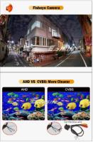 Cámara de Visión Trasera de Coche 150 ° Ojo de Pez AHD CVBS Impermeable - details 1