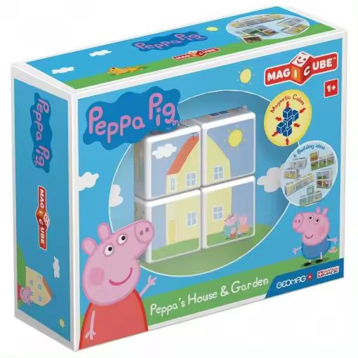 Geomag - Magicube Peppa's House & Garden - 1