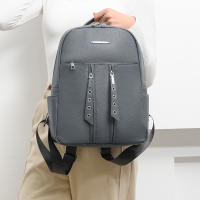 Mochila de mujer de moda estilo coreano, nueva tendencia de estilo, mochila de mujer de gran capacidad, bolso de mamá de cuero suave - details 12