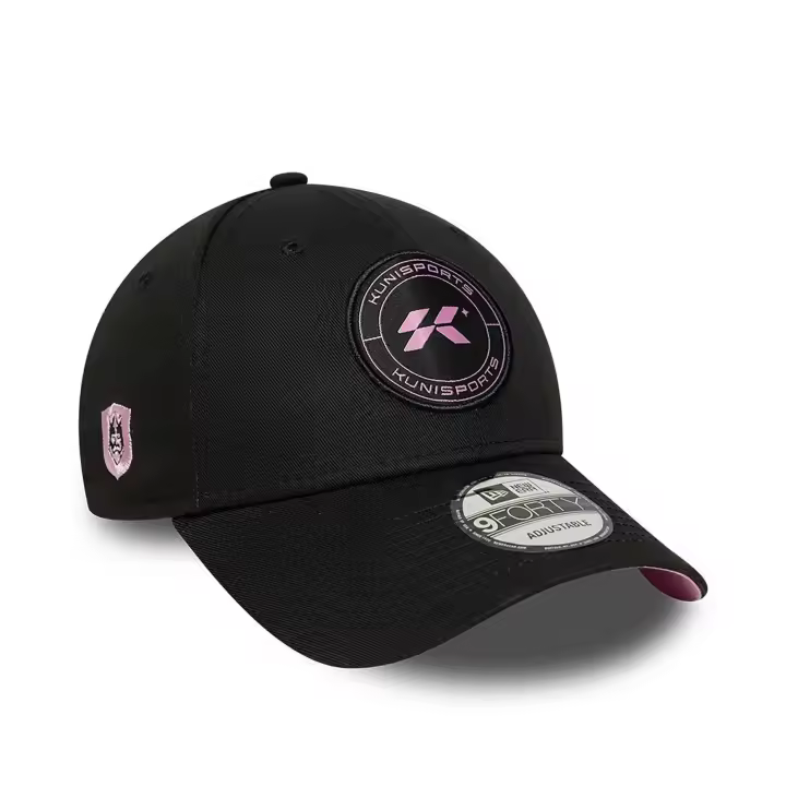 Gorra New Era Kunisports Kings League 9Forty para unisex en color negro - 1