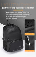Mochila Para Hombre Mochila De Viaje Casual Impermeable De Gran Capacidad Con Computadora Bolsa De Estudiante De Colegio Marca Trendy - details 12