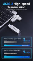 ThinkPlus USB 3.2 PenDrive Para Lenovo 64GB 128GB 256GB Memoria Stick USB Para Teléfono Laptop O Versión Superior - details 1